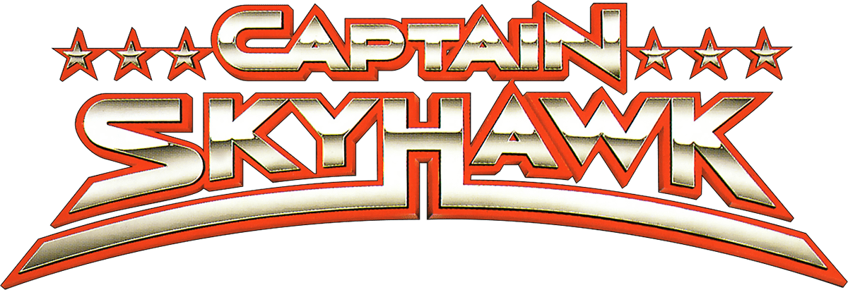 Captain Skyhawk logo for NES